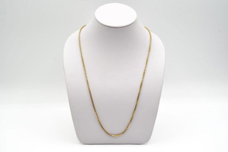 18k gold necklace