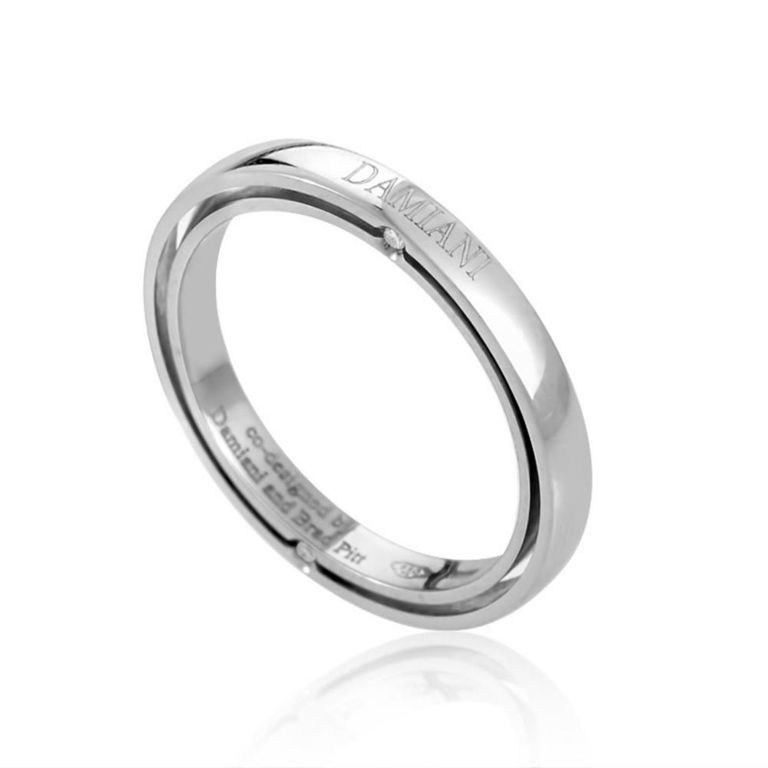 Platinum diamond band ring