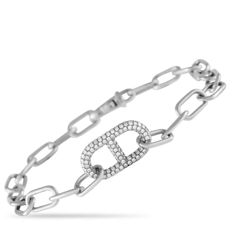 18k yellow gold diamond bracelet