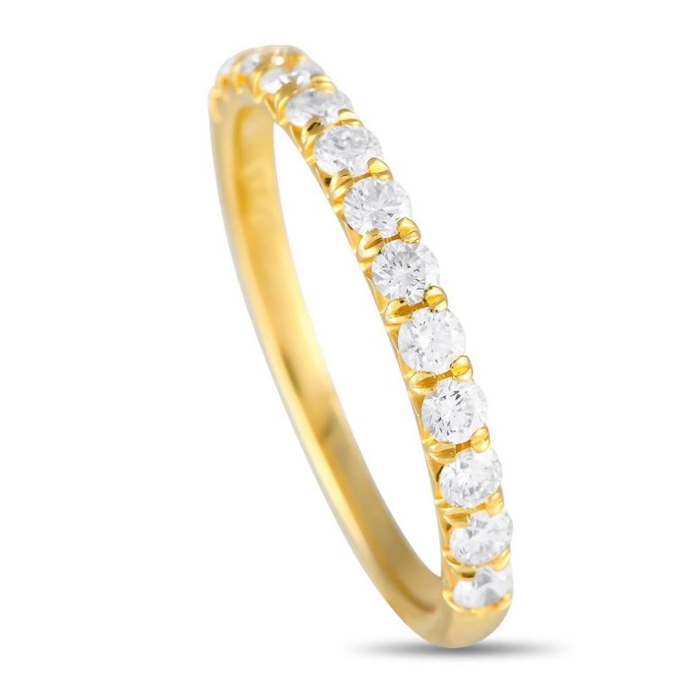 14k yellow gold diamond ring