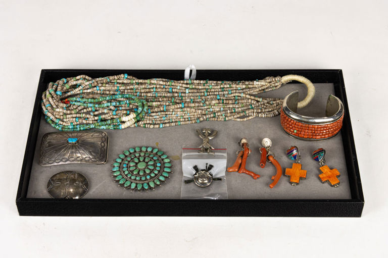 Navajo jewelry collection
