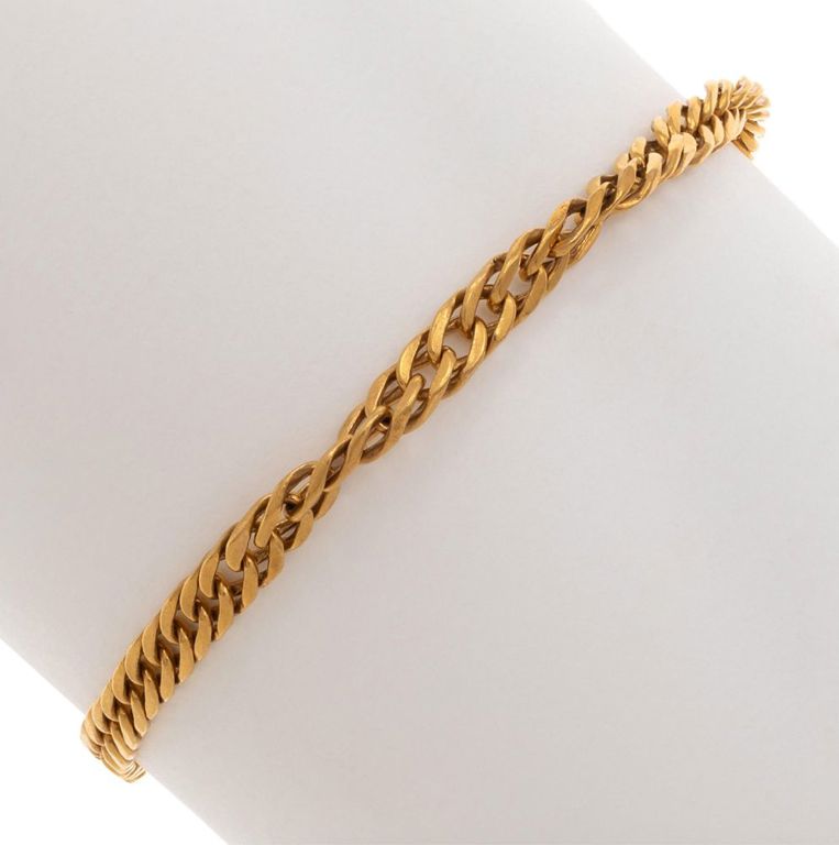 20k yellow gold bracelet