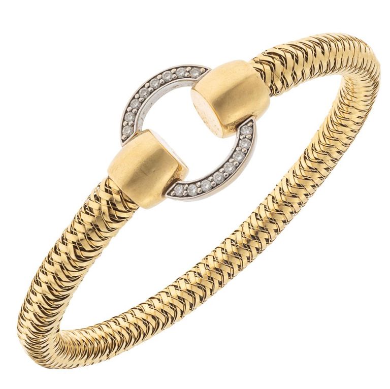 18k gold diamond bracelet