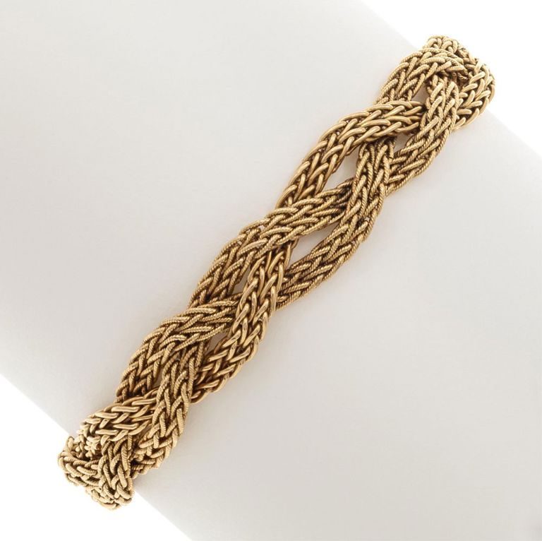 18k yellow gold bracelet