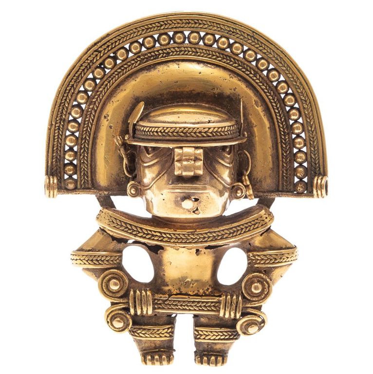 Pre-columbian gold pendant