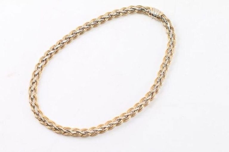 14k gold choker necklace