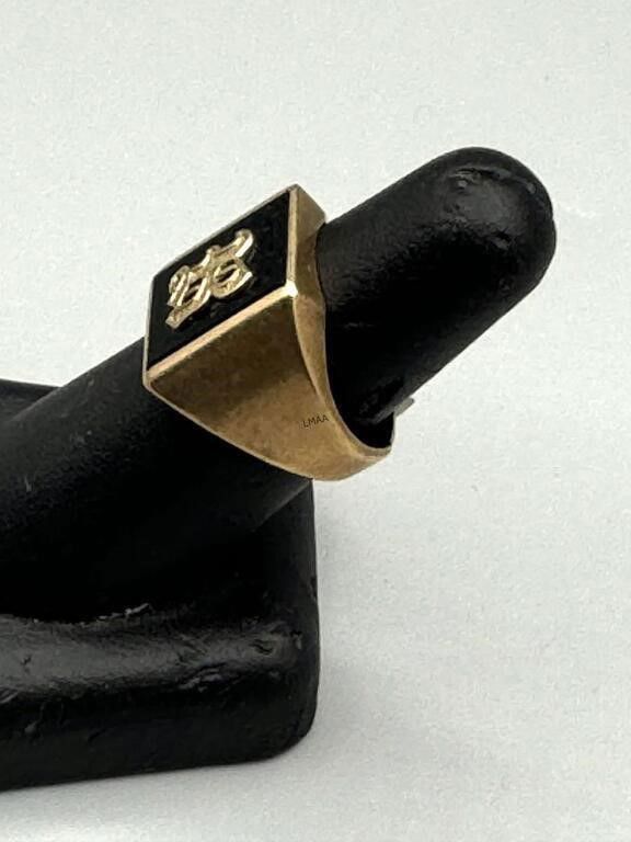 10k gold university ring