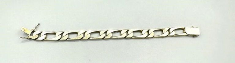 14k yellow gold chain bracelet