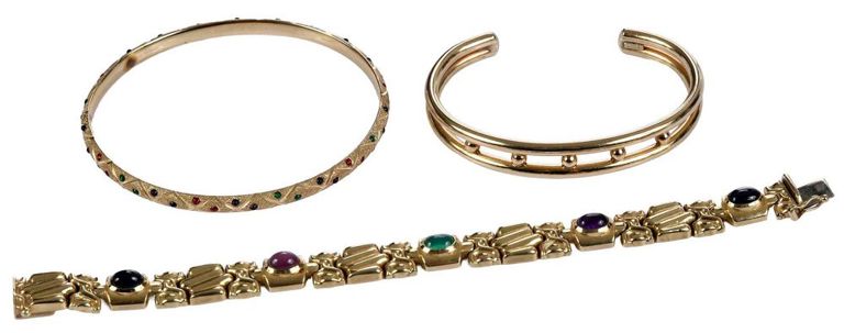 14k gold bracelets