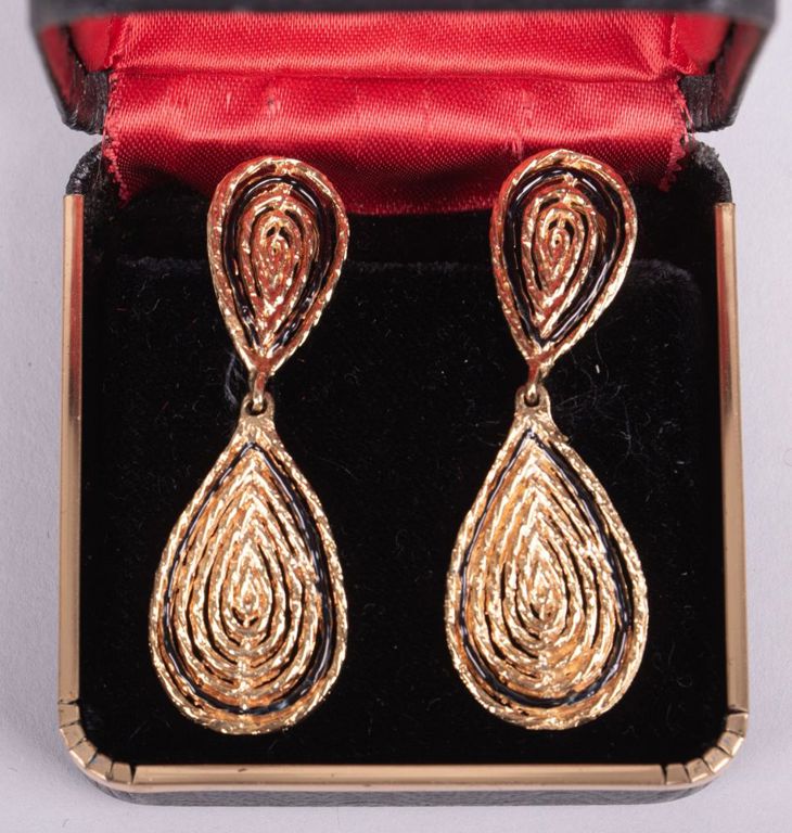 14k yellow gold earrings