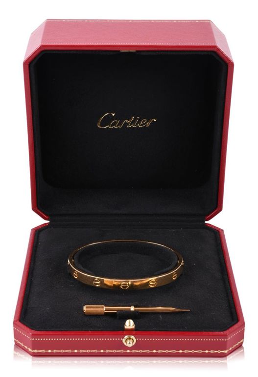 18k yellow gold Love bracelet