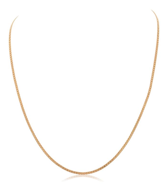 22k gold Bismark chain necklace