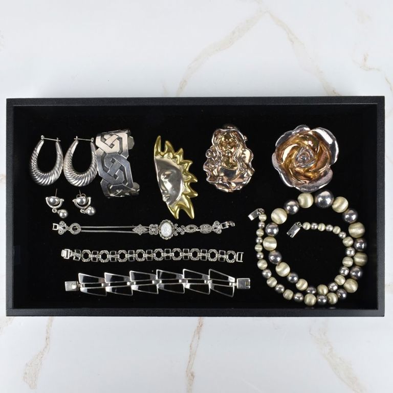 Sterling silver jewelry set