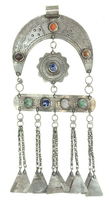 Berber Yemen silver pendant