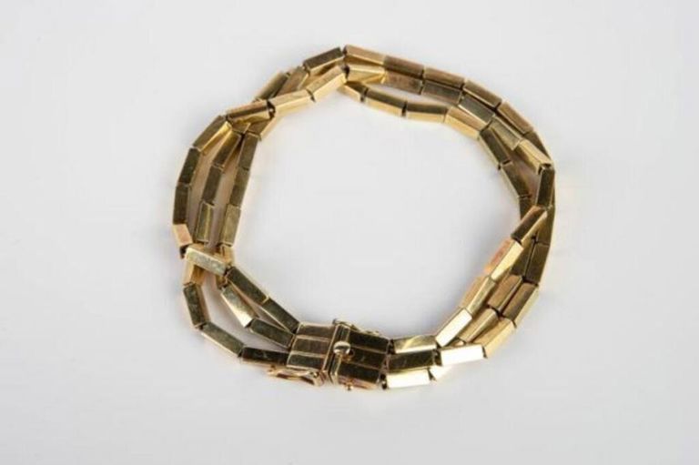 14k yellow gold bracelet