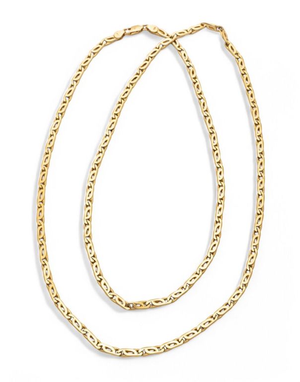 18k yellow gold necklace