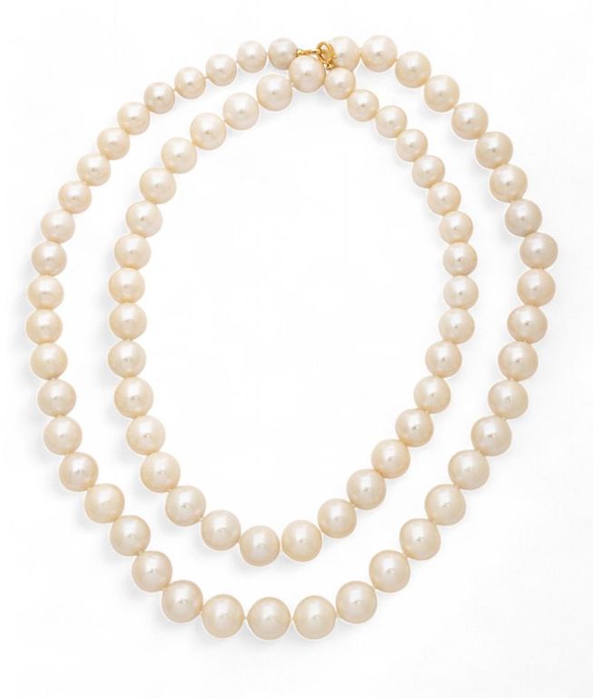 South Sea pearl opera necklace