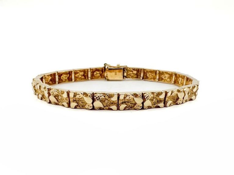 14k yellow gold bracelet