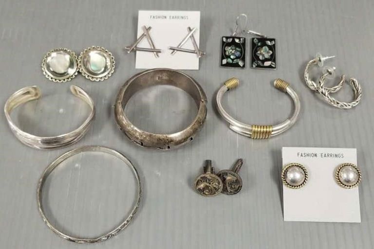 Sterling silver jewelry set