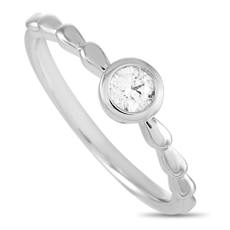 14k white gold diamond ring