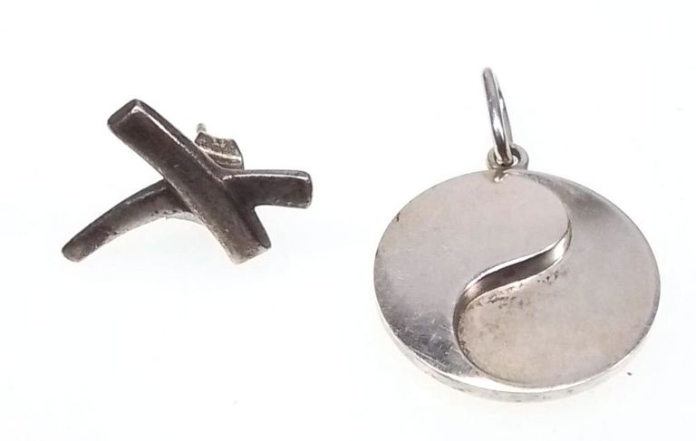 Georg Jensen and Tiffany sterling jewelry
