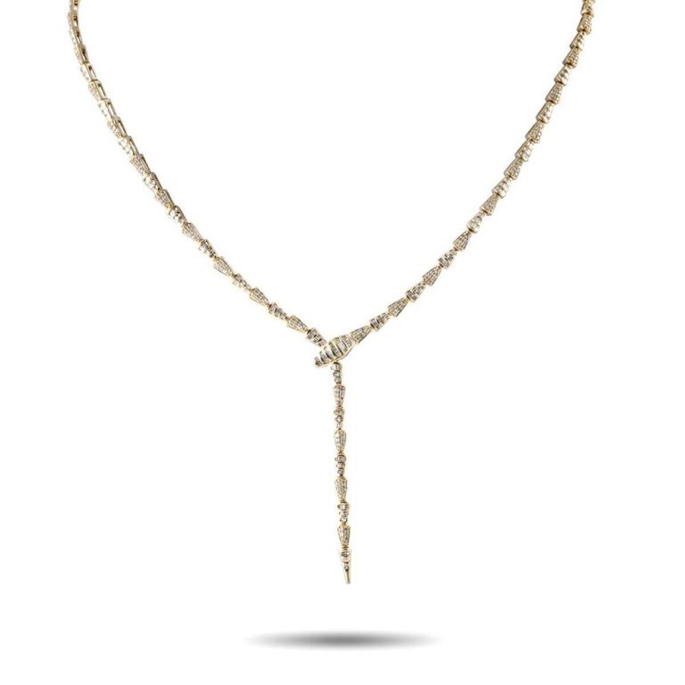 14k gold diamond necklace
