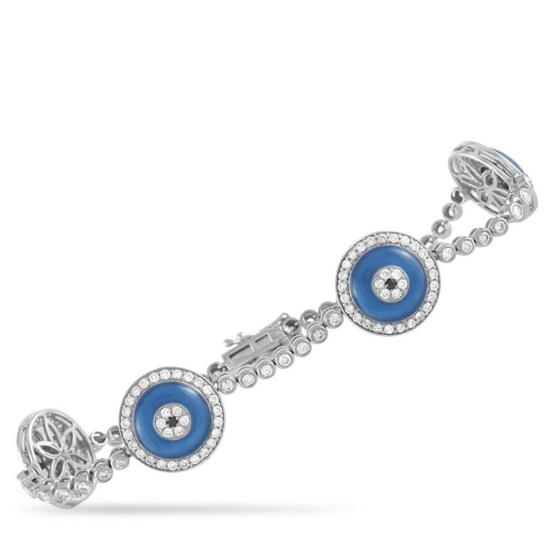 18k yellow gold diamond bracelet