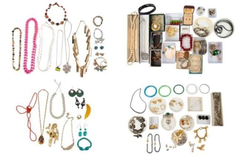 Vintage costume jewelry set
