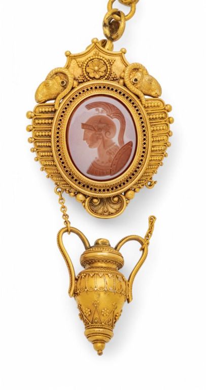 18k gold carnelian pendant necklace