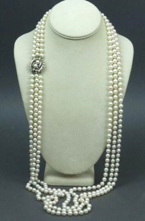 14k gold pearl necklace
