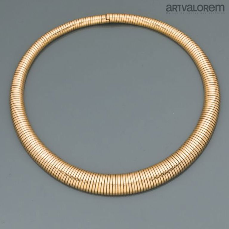 18k yellow gold necklace