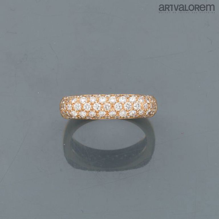 18k gold diamond ring