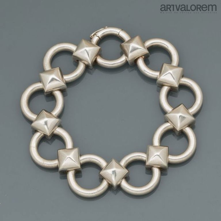 Silver Lancelot bracelet