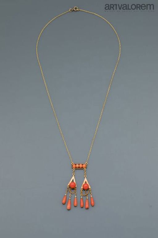18k yellow gold necklace