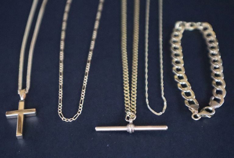 9k gold jewelry set