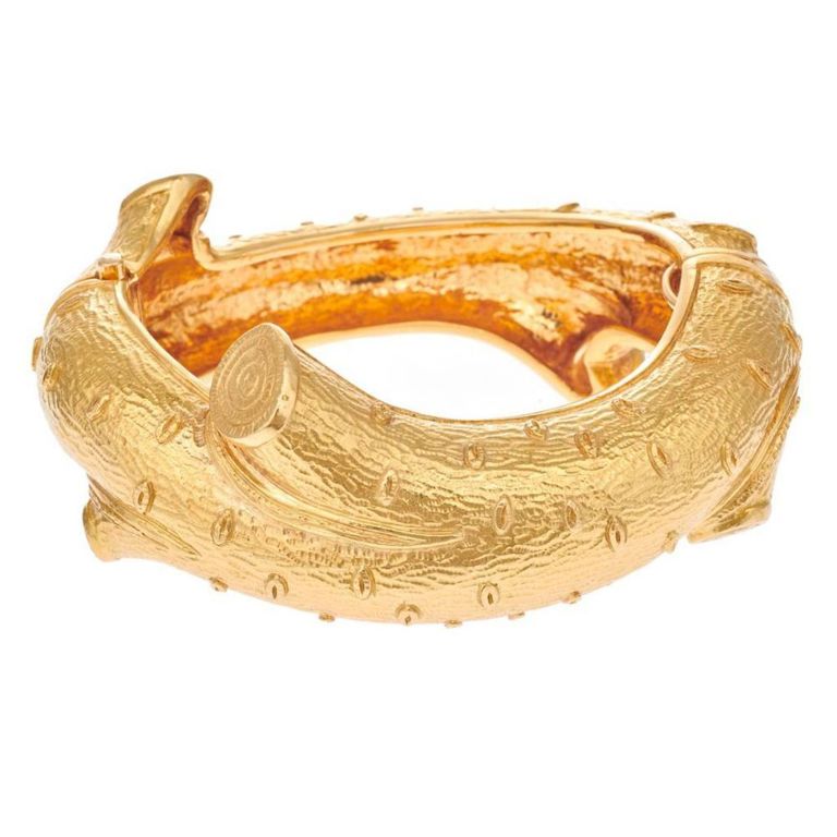 18k gold bangle bracelet