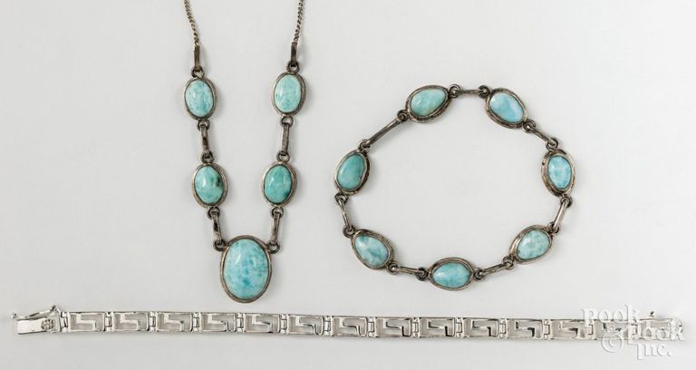 Sterling silver jewelry set