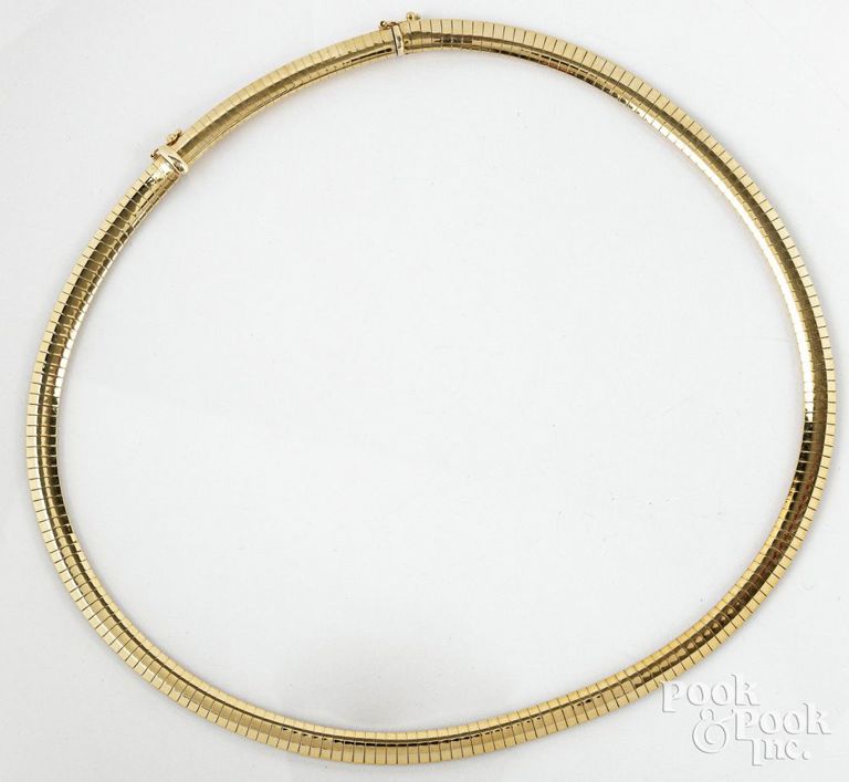 14k yellow gold necklace