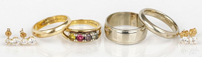 14k gold jewelry set