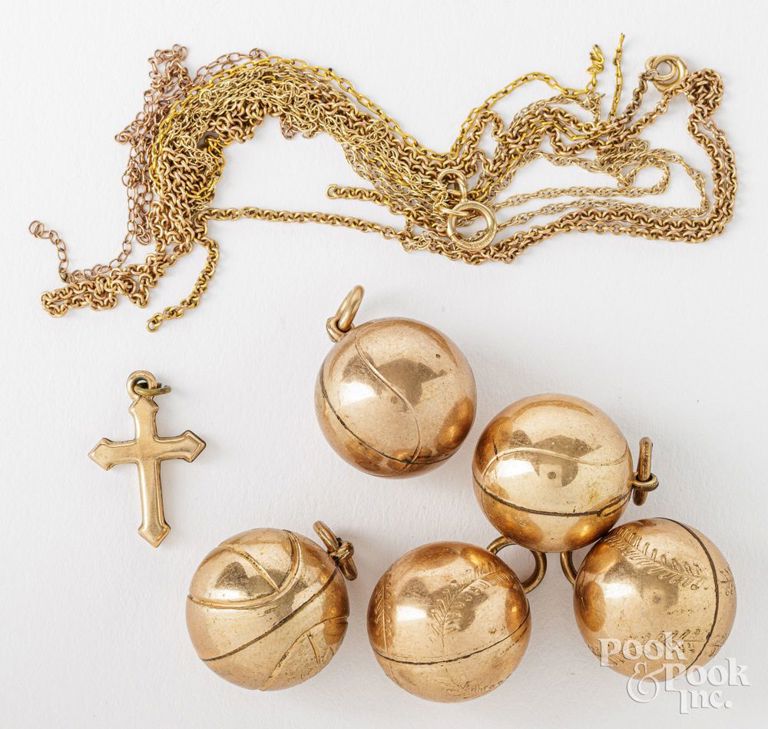 10k gold jewelry set