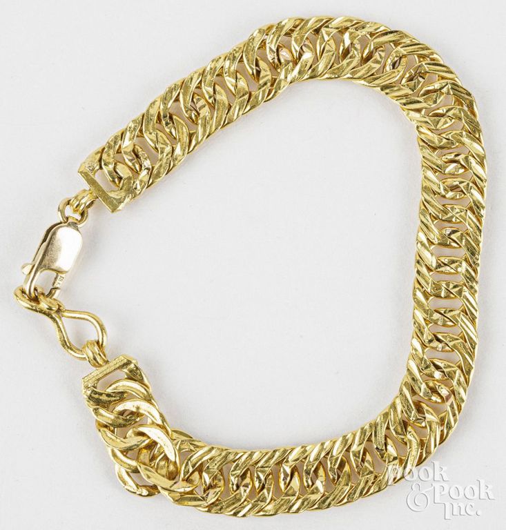 18k yellow gold bracelet