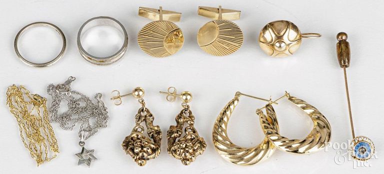 14k gold jewelry set