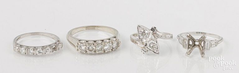 Four diamond rings