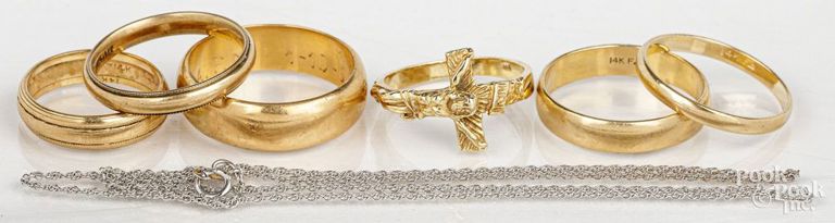 14k gold jewelry set