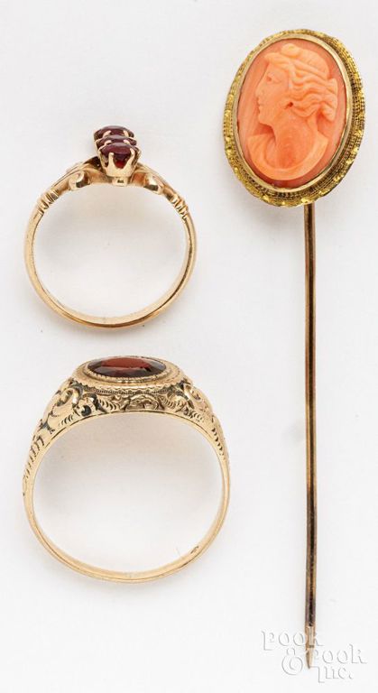 10k gold jewelry set