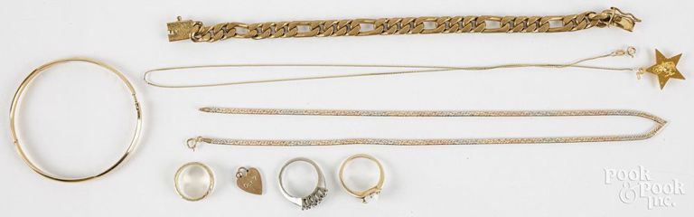 14k yellow gold jewelry