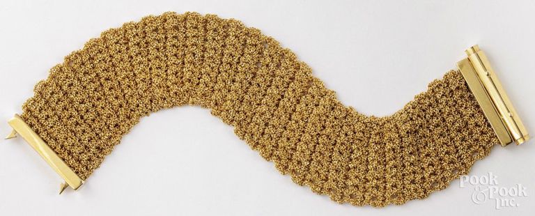 14k yellow gold bracelet