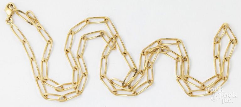 18k yellow gold chain