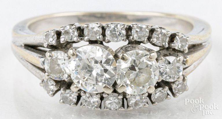 14k gold diamond ring