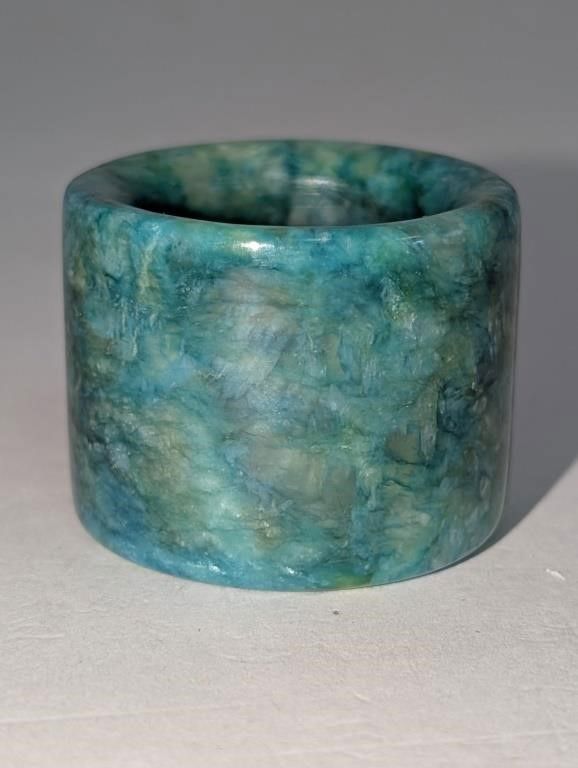 Chinese jade archery ring